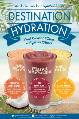 Planet Smoothie Blasts Into Summer With Three New Hydrating Smoothies