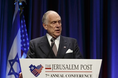 Mr. Ronald S. Lauder (Photo Credit: Noa Grayevsky/Getty)