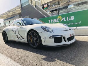 MICHELIN Track Connect, First Connected Sports Car Tyre Exclusively Previewed at Porsche GT Club UAE