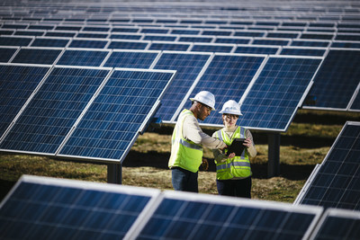 Duke Energy increased its renewable energy capacity by about 20 percent in 2017. Solar plants, like the Dogwood Solar facility in Halifax County, N.C., are part of the company’s success story. Duke Energy has more than 70 solar facilities around the nation.