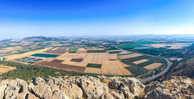 Jezreel Valley In Israel