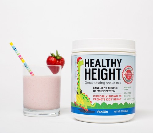 Healthy Height high-protein shake helps children grow (PRNewsfoto/NG Solutions)