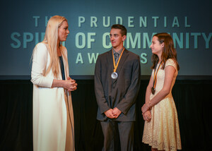 Two Vermont youth honored for volunteerism at national award ceremony in Washington, D.C.