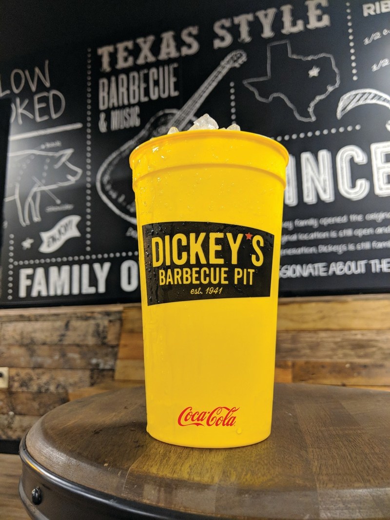 Dickey’s Barbecue Pit Announces 1 Iconic Big Yellow Cups
