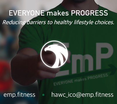 EmP Launches Token for Health and Wellness Industry; Built on Blockchain, HAWCoin will Eliminate Contracts, Allow Users to Choose from Wide Range of Fitness Facilities