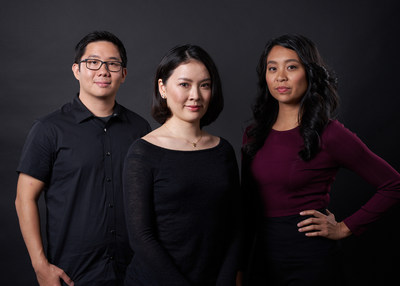 From left: HBO APA Visionaries finalists Huay-Bing Law, Feng-I Fiona Roan, and Maritte Go.