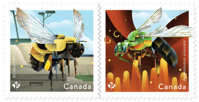 Timbres (Groupe CNW/Postes Canada)
