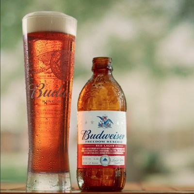 Budweiser Freedom Reserve was specially brewed by Budweiser's own veterans and a portion of proceeds sold this summer will benefit Folds of Honor