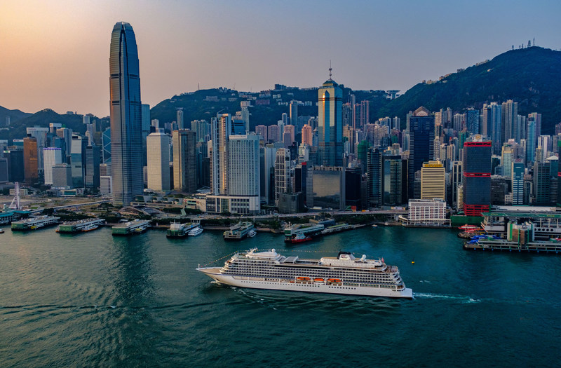 Viking Sun arrives in Hong Kong during its first-ever sold-out 2018 World Cruise. The ship will return to Hong Kong in 2020 as part of Viking’s new 245-day Ultimate World Cruise. For more information, visit www.vikingcruises.com.