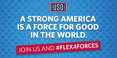 #Flex4Forces is a campaign that invites Americans to show their support for service members by flexing their biceps on social media and inviting others to do the same.