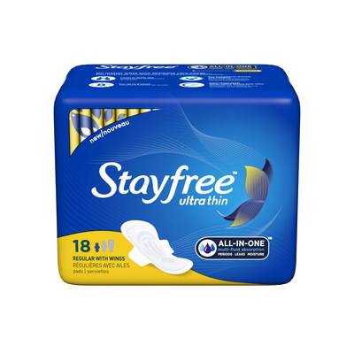 Stayfree Ultra Thin pad with All-In-One protection