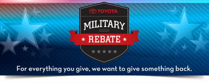 U.S. Military Personnel in the Yuma area looking to save when purchasing a new Toyota can do so at local dealership.