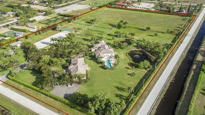 This impressive equestrian property in Wellington, Florida will be sold at a live auction this Saturday, May 5th. Named Kismayo Farm, the 14.3-acre estate was recently asking $8.7 million, but will now be sold to the highest bidder at or above $3 million. Luxury auction® firm Platinum Luxury Auctions is managing the sale in cooperation with listing brokerage Southfields Real Estate. Learn more at WellingtonLuxuryAuction.com.