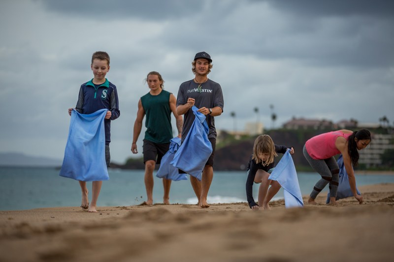 Maui Waterman program reimagines ‘Beach Clean Up,’  underscoring how travelers increasingly consider giving back as important to their Well-being.
