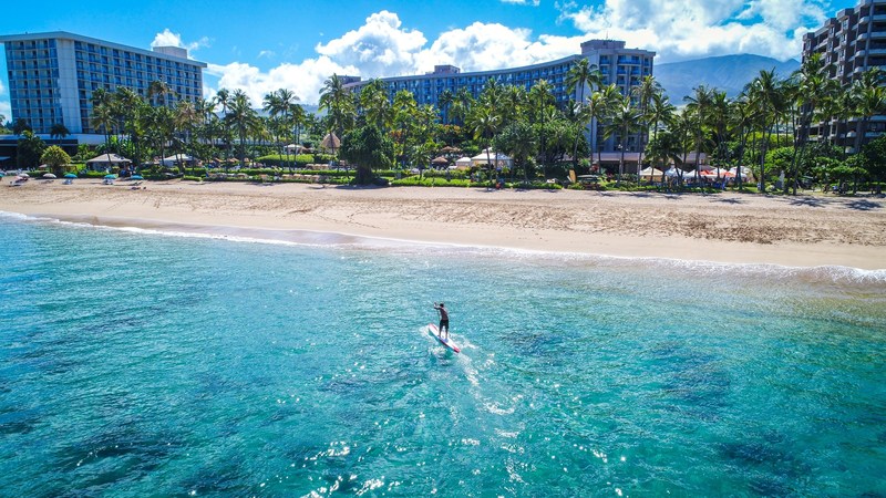 A new wellness program at The Westin Maui Resort & Spa allows guests to participate in ocean adventures with watermen & women (like champion paddle boarders), while giving back to the local community.
