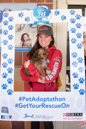 A Wide Variety Of Adoptable Animals To Find New Loving Homes At North Shore Animal League America's 24th Annual Global Pet Adoptathon