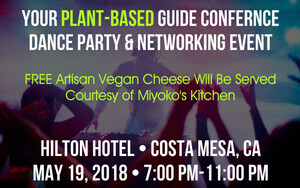 Complimentary Artisan Vegan Cheese to Be Served at Orange County, California Dance Party