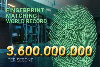 DERMALOG创造新的世界纪录，每秒可匹配36亿个指纹