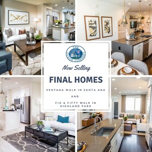 Final Few Homes at Santa Ana's Ventana Walk and Highland Park's Fig &amp; Fifty Walk