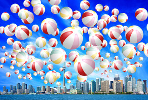 Giant Beach Ball Installation Announced for Redpath Waterfront Festival, presented by Billy Bishop Airport