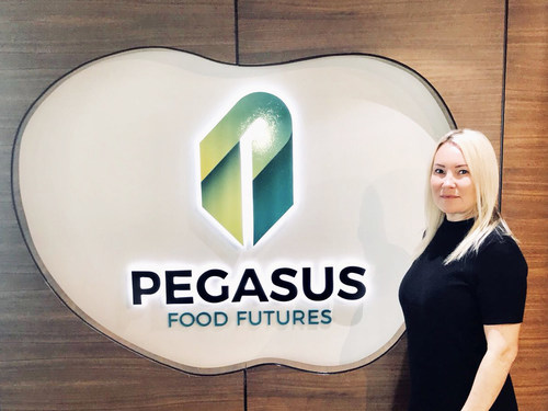 Kristina Williams, newly appointed Head of Finance at the Pegasus Food Futures office in Abu Dhabi (PRNewsfoto/Pegasus Food Futures)