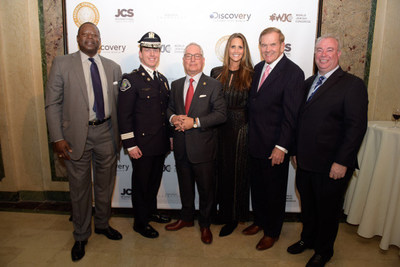 Mr. Lewis Rice, Camden Chief of Police Scott Thomson, Mr. Richard S. Kendall, Stephanie Winston Wolkoff, Governor Tom Ridge