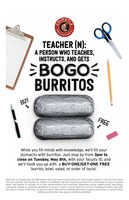 Chipotle IQ IS BACK WITH 500,000 BOGOs FOR Brand Scholars - Aug 22, 2022