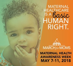 American Families, Policymakers, Celebrities and Professional Leaders Gather for Better Maternal Health in Washington and Over 50 Cities Across the Nation