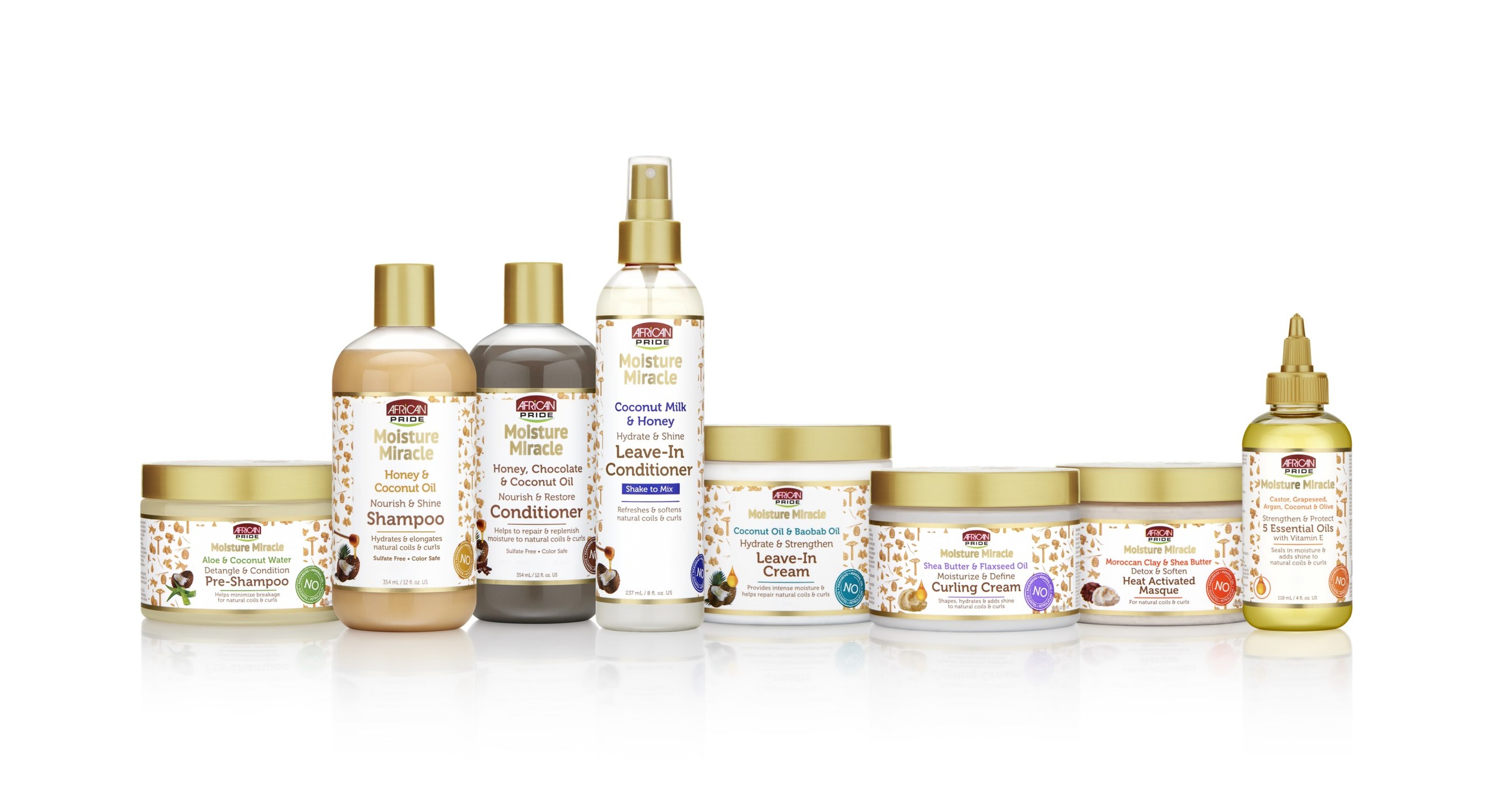 African Pride Launches Moisture Miracle Collection Especially for Kinky,  Coily Hair