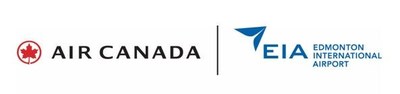 Logos : Air Canada; Aéroport international d’Edmonton (Groupe CNW/Air Canada)