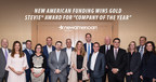 New American Funding Wins Gold Stevie® Award for "Company of the Year"