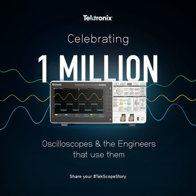 With the sale of our millionth scope based on the TDS200 platform, we're celebrating the millions of engineers using Tek scopes and the amazing things they're doing.