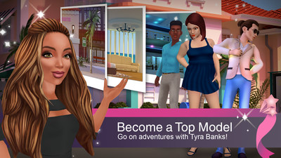 Play the America's Next Top Model Mobile Game featuring Tyra Banks!