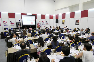 Full house at a ProWine Asia (Singapore) 2018 seminar session (PRNewsfoto/UBM)