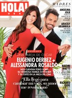 HOLA! USA en su edición de mayo 2018 presenta la nueva vida en Los Angeles de la pareja latina 'de Oscar': Eugenio Derbez y Alessandra Rosaldo