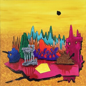 Miami based artist Cedrik Cavallier gives New York a taste of Miami's "Metaphysical Landscapes"