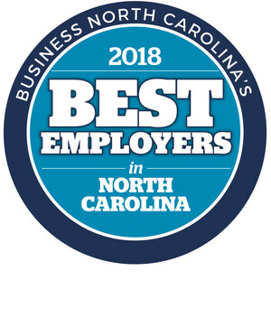 The Brooks Group Named One of '2018 Best Employers in North Carolina'