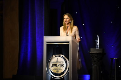 Journalist Lara Logan hosted the 65th Annual Scripps Howard Awards on April 19, 2018. Photo by Mark Bowen for the Scripps Howard Foundation.