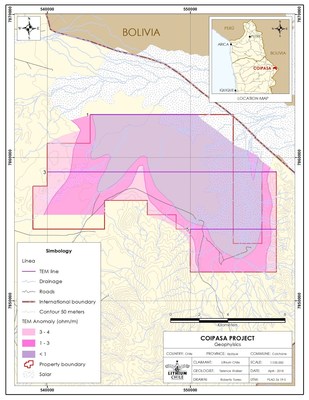 Coipasa Project Geophysics (CNW Group/Lithium Chile Inc.)