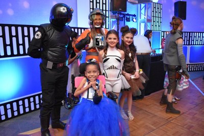 The force was strong with these patients at St. Joseph's Children's Hospital in Tampa. On Friday, May 4, 2018, more than 50 patients traded their hospital gowns for formal attire and danced the night away during a Star Wars-themed prom held in the hospital's auditorium.