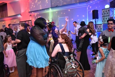 Patients at St. Joseph's Children's Hospital in Tampa traded their hospital gowns for formal attire and danced the night away during a Star Wars-themed prom held in the hospital's auditorium Friday, May 4, 2018.