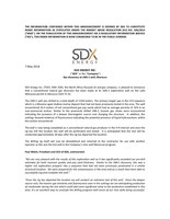 SDX ENERGY INC. ("SDX" or the "Company") - Gas discovery at LMS-1 well, Morocco