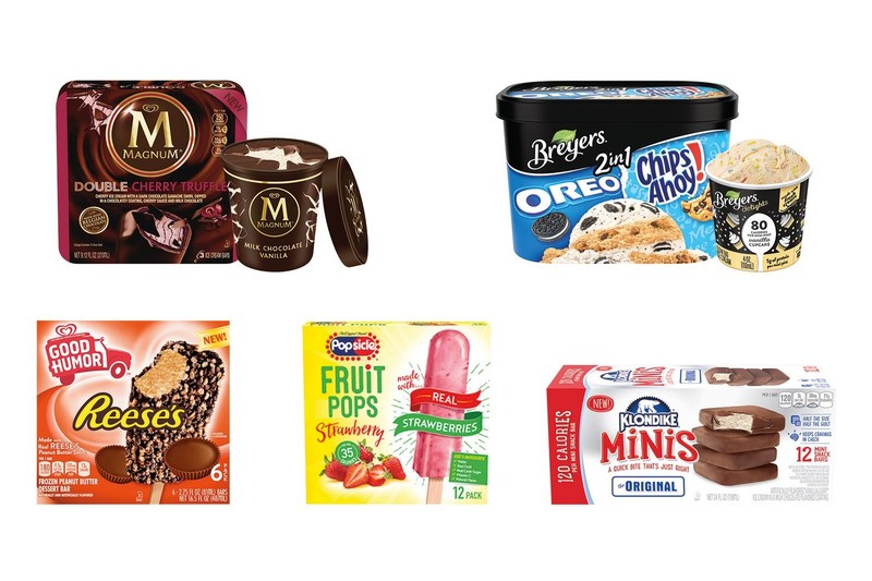 Unilever Ice Cream Heats up the Freezer Aisle with 20 New Frozen Treats