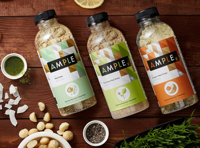 Ample Foods, a San Francisco-based nutrition startup that offers delicious, drinkable superfood meals thoughtfully crafted with quality, real-food ingredients, today announced a $2 million seed funding round led by Slow Ventures. The company expanded its line in January and now offers three varieties: Ample original, Ample V (plant-based) and Ample K (ketogenic).