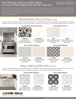 The Tile Shop and Laura Ashley Partner to Launch Unique Splashback and Tile Collection