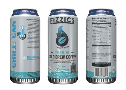 7-Eleven brings first self-chilling can to market for test launch of new Fizzics™ Sparkling Cold Brew Coffee