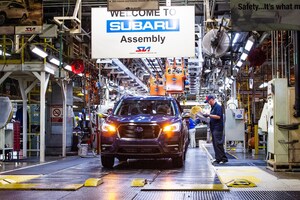 Subaru Ascent Production Begins At Subaru Of Indiana Automotive