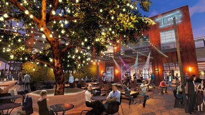 Designed by internationally-acclaimed Jeffrey Beers International, the space will flow from a refined rustic interior inspired from some of the best beer halls in Texas and the country to an expansive, lush outdoor patio space centered around a beautiful Live Oak tree.