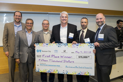 First place winners of Blue KC Healthcare Innovation Prize.