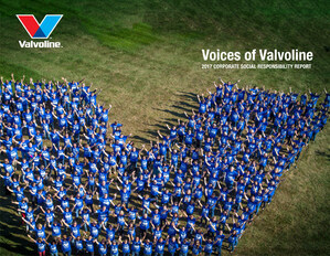 Valvoline Releases 2017 Corporate Social Responsibility (CSR) Report, 'Voices of Valvoline'